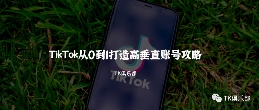 TikTok从0到1打造高垂直账号攻略